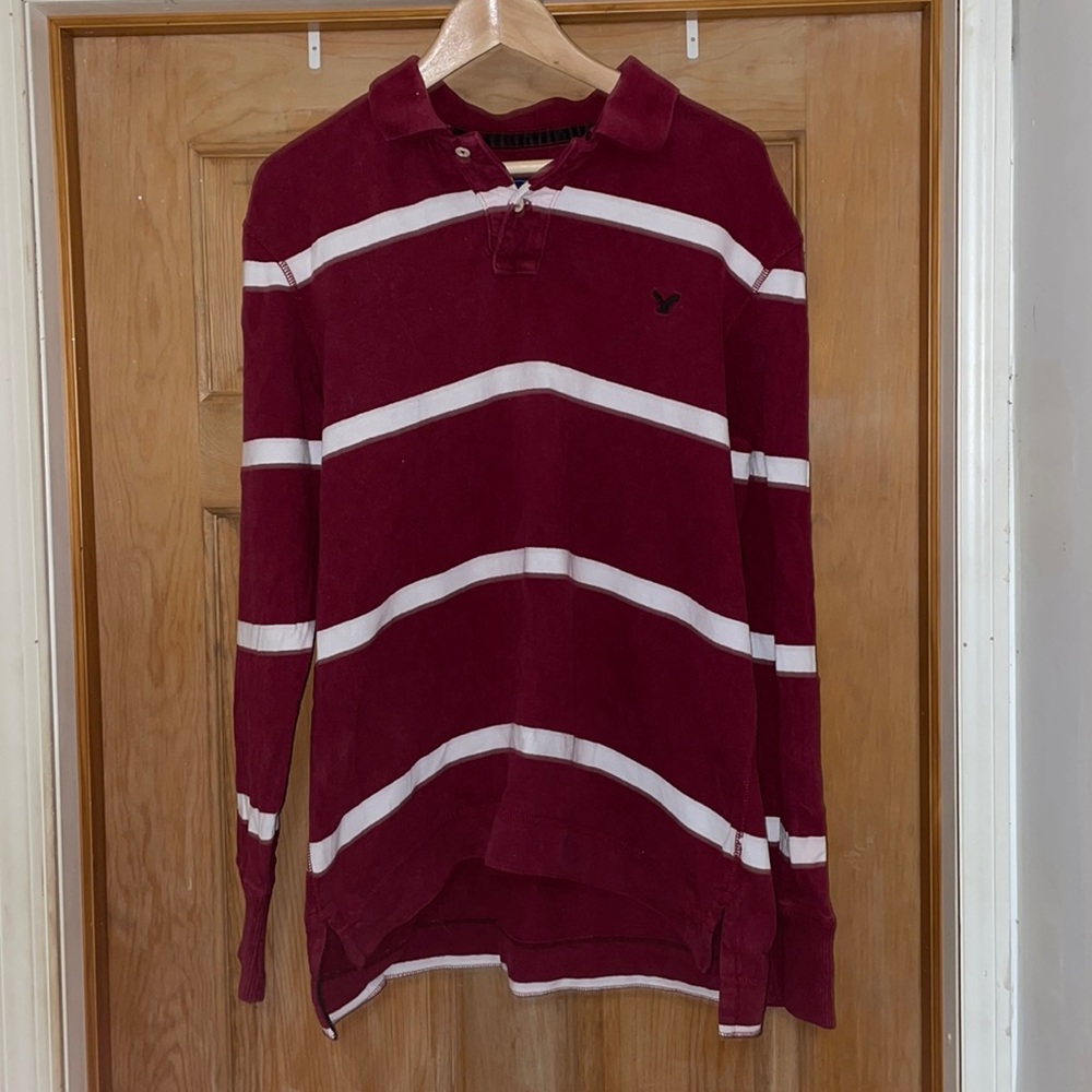 Mens size L American eagle “The Eagle Polo” polo shirt